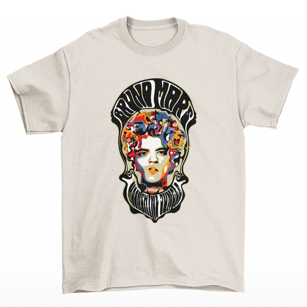 Camiseta Básica Bruno Mars Moonshine Jungle