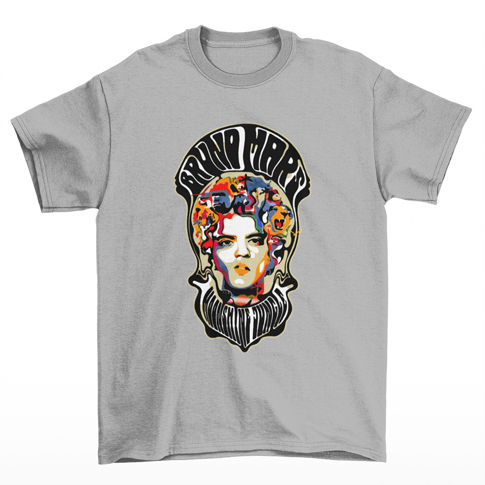 Camiseta Básica Bruno Mars Moonshine Jungle