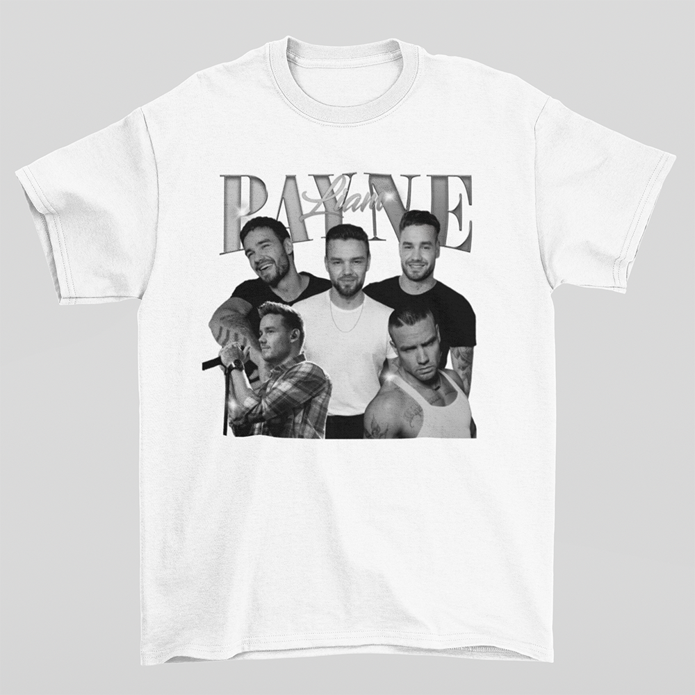 Camiseta Básica Liam Payne Aesthetic