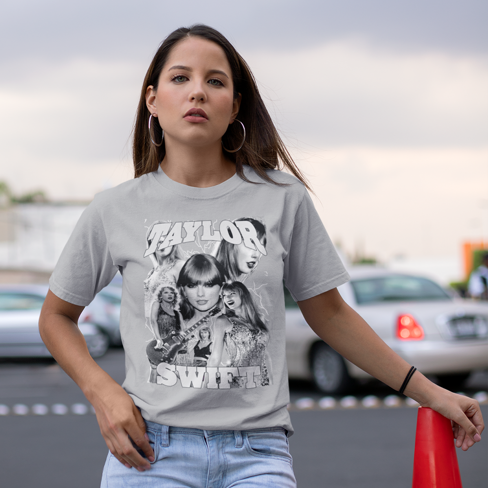 Camiseta Básica P&B Collection Taylor Swift