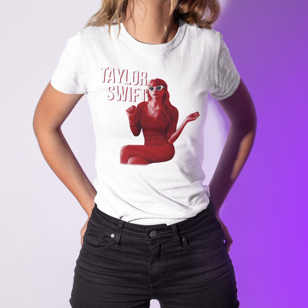 Camiseta Básica Vintage Red Taylor Swift