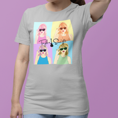 Camiseta Básica Art Pop Taylor Swift