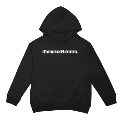 Moletom Canguru Tokio Hotel Name Band - preto