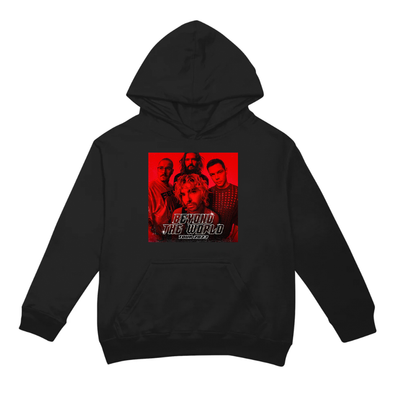 Moletom Canguru Tokio Hotel Photo Red - preto