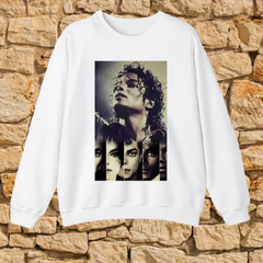 Moletom Gola Redonda Michael Jackson Graphic