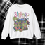 Moletom Gola Redonda Slipknot Funny - branco