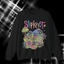 Moletom Gola Redonda Slipknot Funny - preto