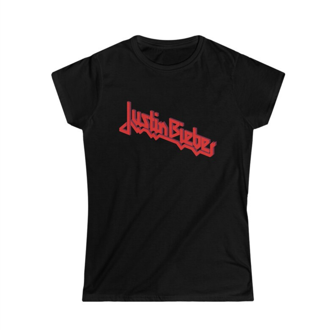 Camiseta Básica Justin Bieber Logo Name