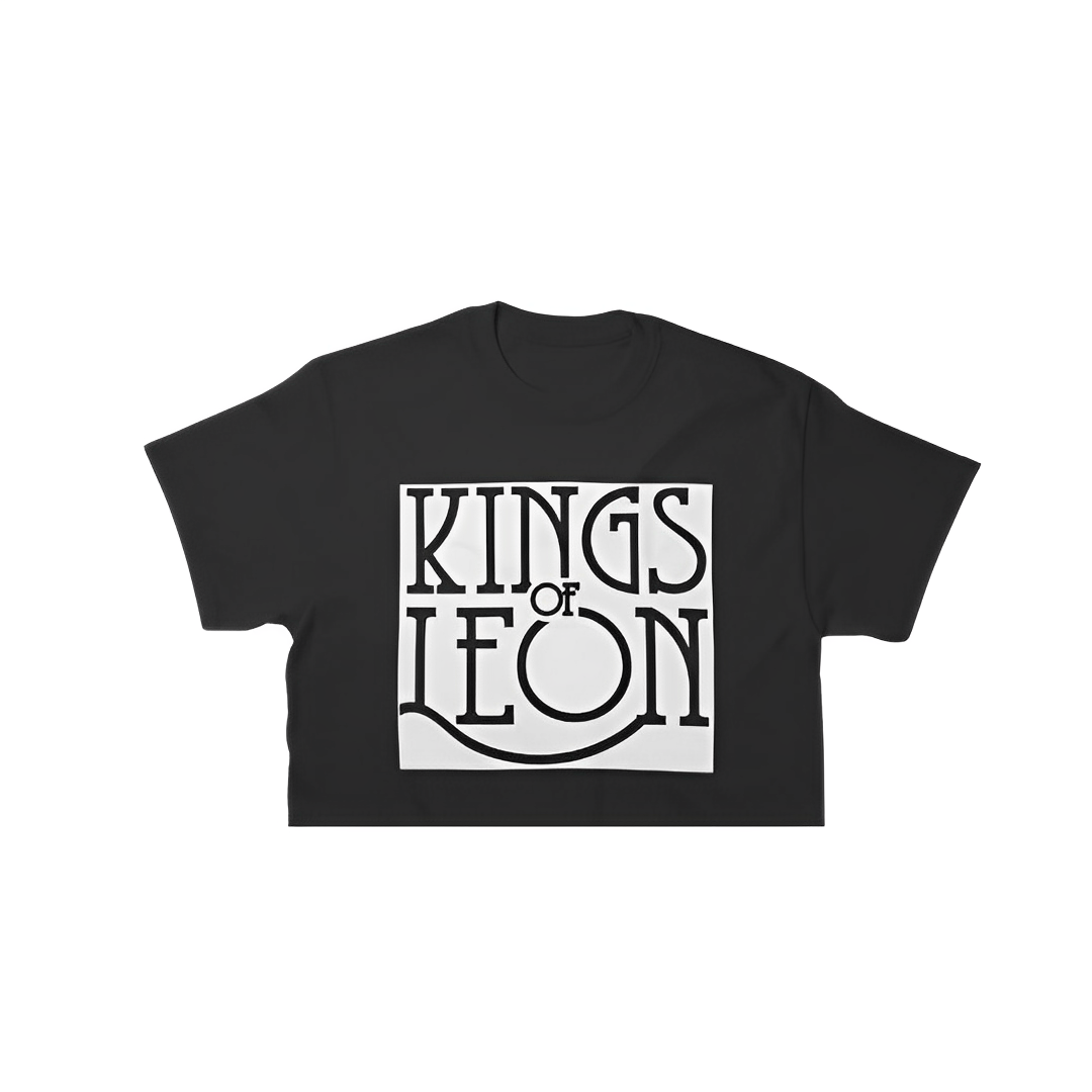 Camiseta Cropped Kings Of Leon Name Logo