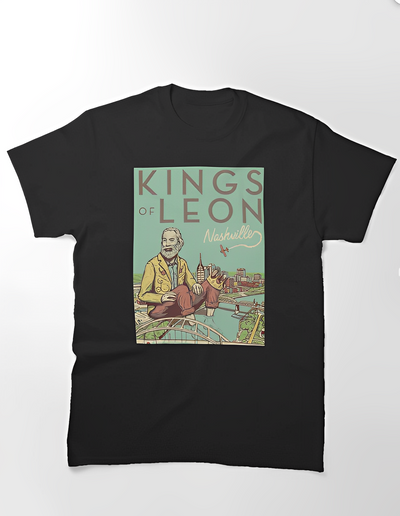 Camiseta Básica Kings Of Leon Nashville