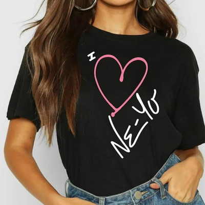 Camiseta Básica Ne-Yo I Love