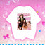 Camiseta Básica NewJeans Collab - branco