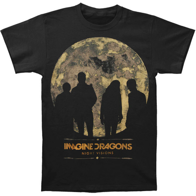 Camiseta Básica Imagine Dragons Night Visions Graphic