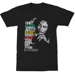 Camiseta Básica Bob Marley No Pain