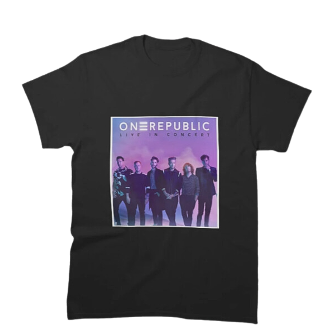 Camiseta Básica OneRepublic Live In Concert