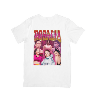 Camiseta Básica Rosalia Pink Collab