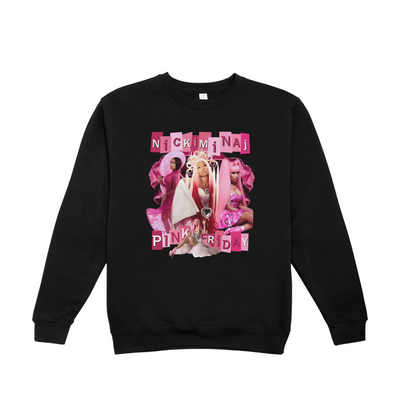 Moletom Gola Redonda Nicki Minaj Pink Friday Collab