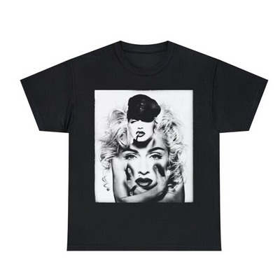 Camiseta Básica Madonna P&B Collab