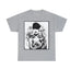 Camiseta Básica Madonna P&B Collab Cinza 
