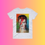 Camiseta Básica David Bowie Retro Branco