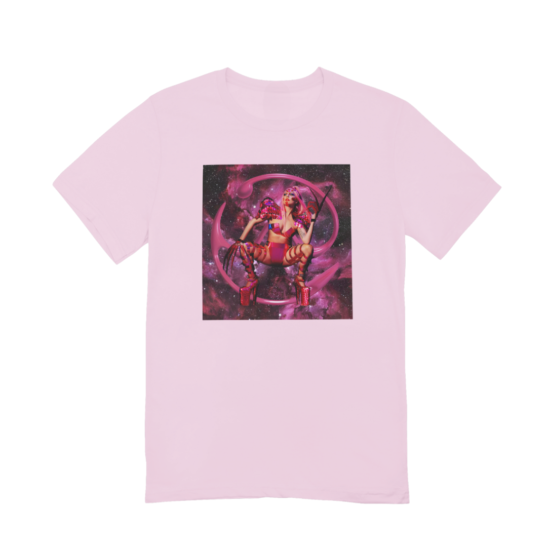 Camiseta Básica Lady Gaga Chromatica Era