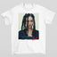 Camiseta Básica Rihanna 90's Retro Rap- branco
