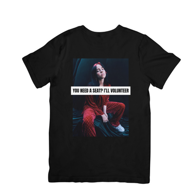 Camiseta Básica Billie Eilish I'll Volunteer