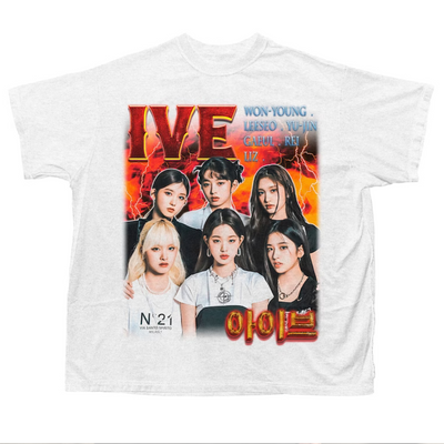 Camiseta Básica Ive Retro Vintage - branco