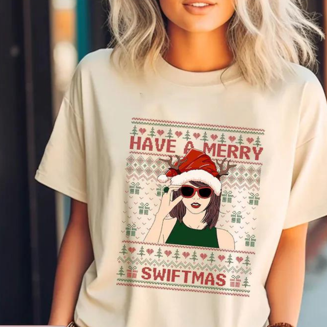 Camiseta Básica Christmas Swiftmas