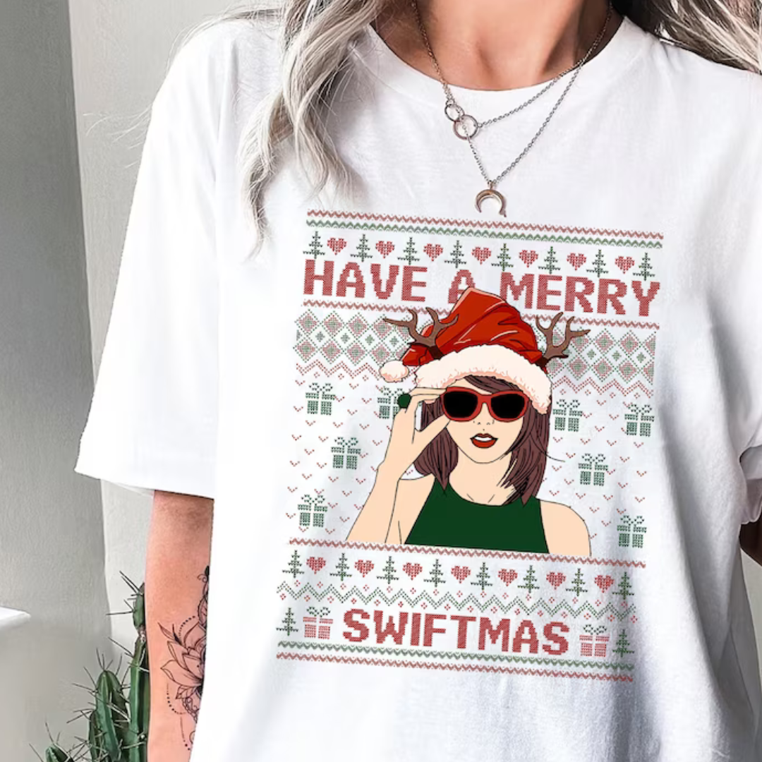 Camiseta Básica Christmas Swiftmas