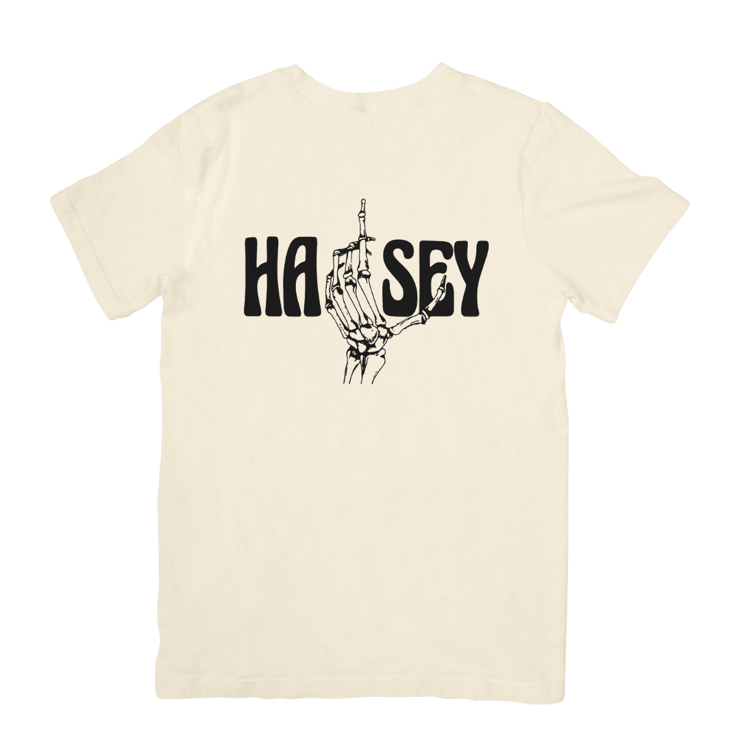 Camiseta Básica Halsey Skeleton Hand