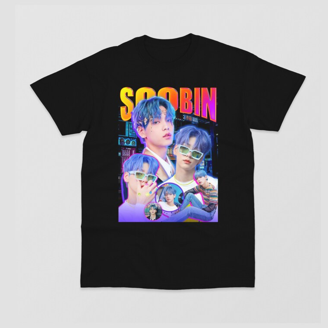 Camiseta Básica Txt Soobin Graphic