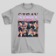 Camiseta Básica Stray Kids Graphic- CINZA