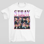 Camiseta Básica Stray Kids Graphic- BRANCO