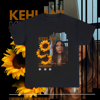 Camiseta Básica Kehlani Sunflower