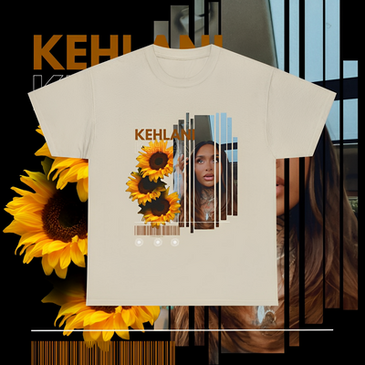 Camiseta Básica Kehlani Sunflower