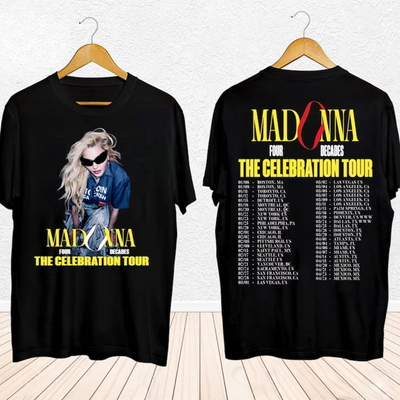 Camiseta Básica Madonna TCT Preto