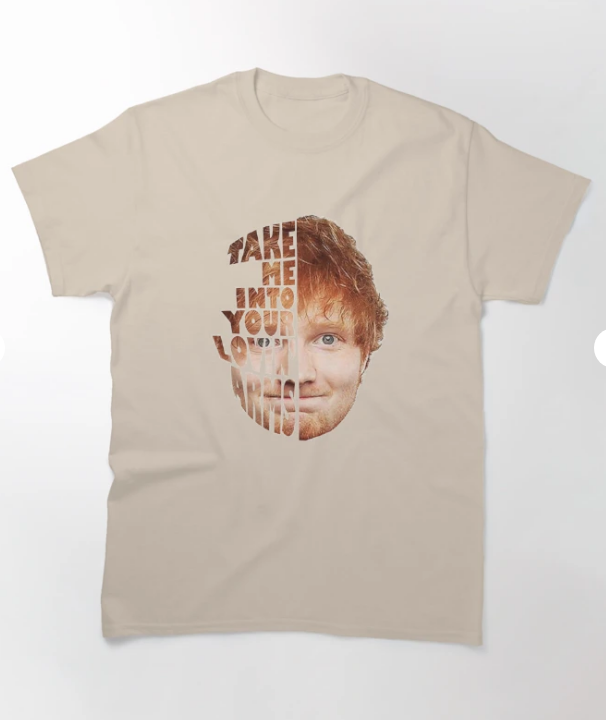 Camiseta Básica Ed Sheeran TMIYLA