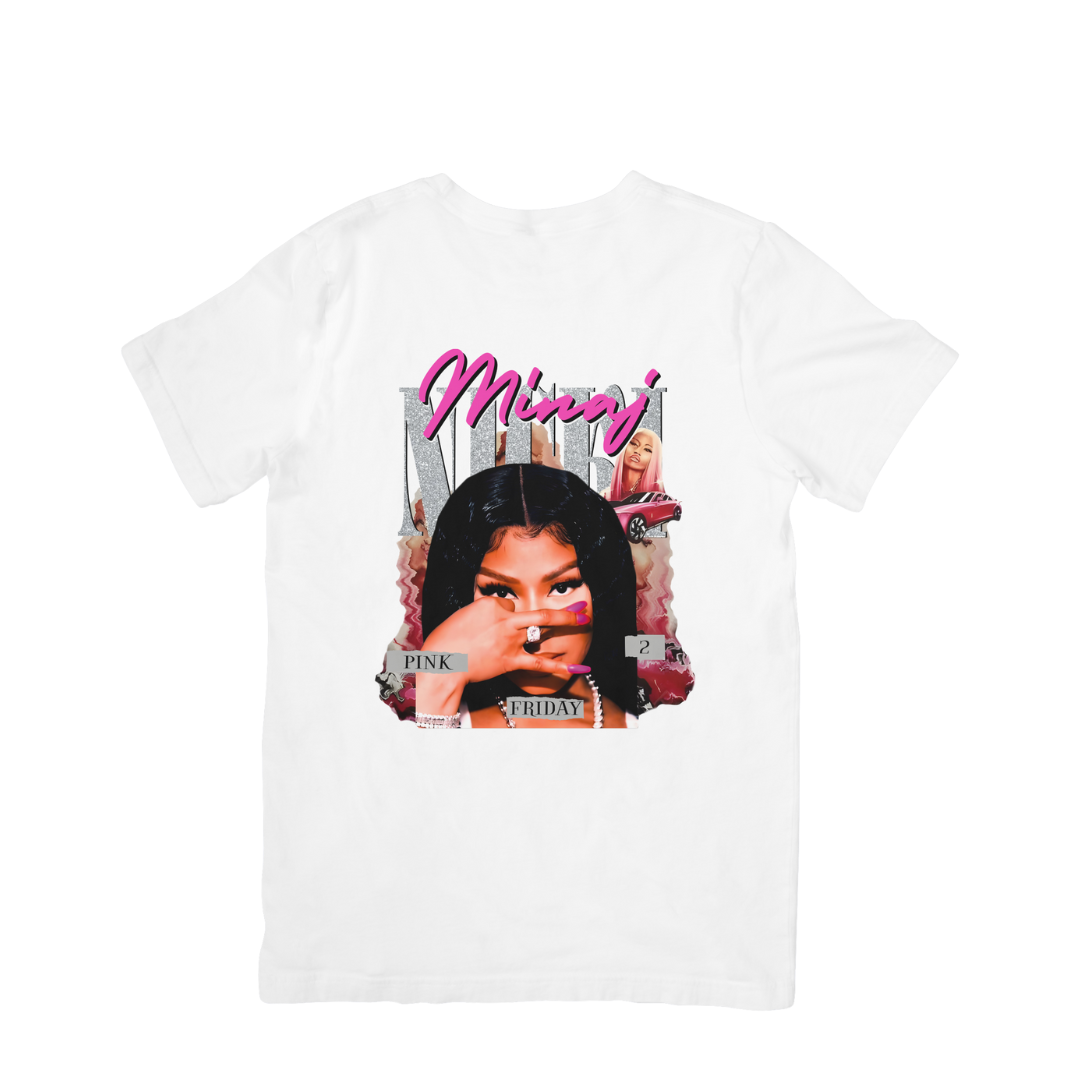 Camiseta Básica Nicki Minaj Tour Graphic