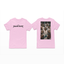 Camiseta Básica Travis Scott Photo- rosa bebe