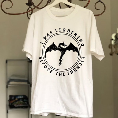 Camiseta Básica Imagine Dragons Thunder Evolve Tour Vintage