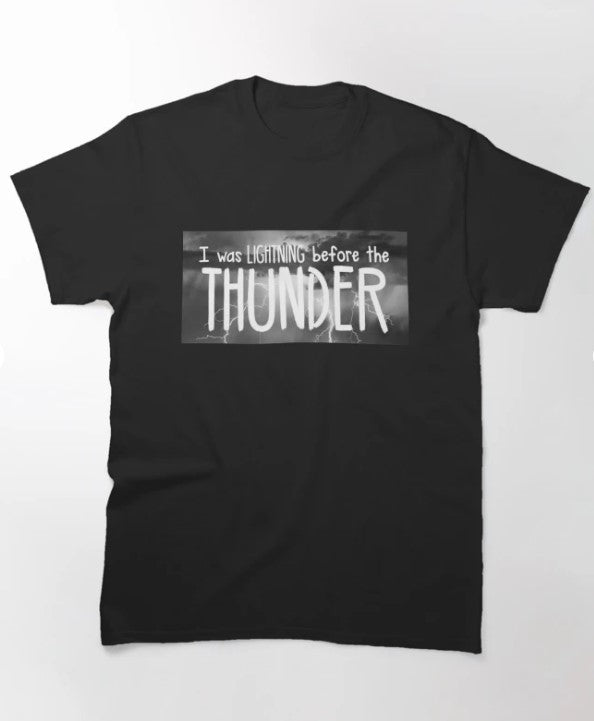 Camiseta Básica Imagine Dragons Thunder Lyric
