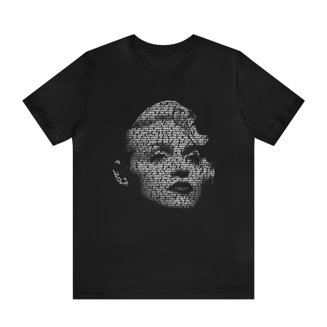 Camiseta Básica Madonna Vogue Preto