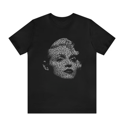 Camiseta Básica Madonna Vogue Preto