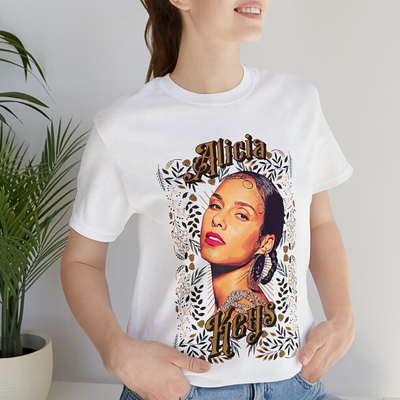 Camiseta Básica Alicia Keys World Tour