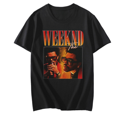 Camiseta Básica The Weeknd Smooking