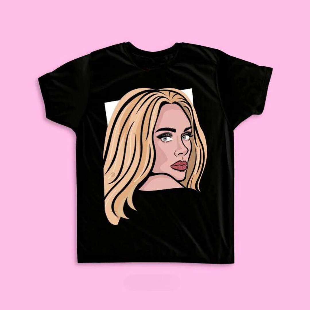 Camiseta Básica Adele Design