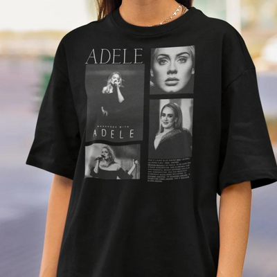 Camiseta Básica Adele Limited Vintage