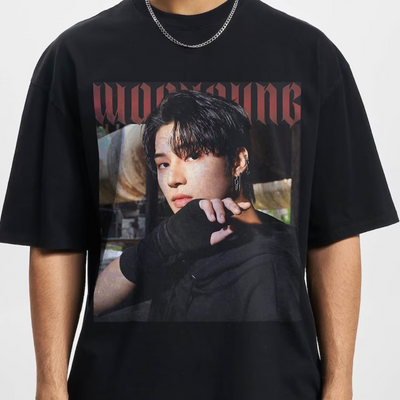 Camiseta Básica Ateez Aesthetic