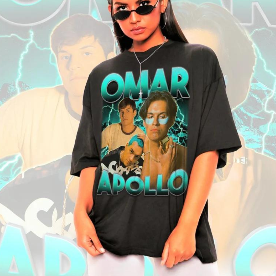 Camiseta Básica Omar Apollo Aesthetic